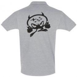 Мужское поло Чертик Subaru - PrintSalon