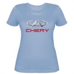 Женская футболка Chery Logo - PrintSalon
