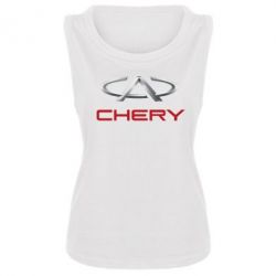 Женская майка Chery Logo - PrintSalon
