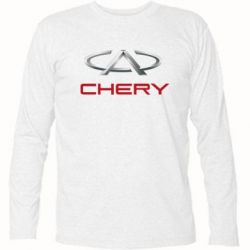Футболка с длинным рукавом Chery Logo - PrintSalon