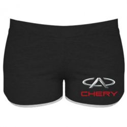 Женские шорты Chery Logo - PrintSalon