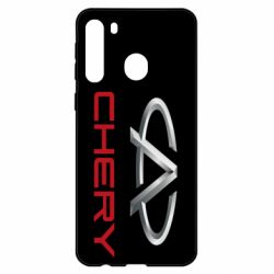 Чехол для Samsung A21 Chery Logo - PrintSalon