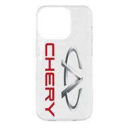 Чехол для iPhone 14 Pro Chery Logo - PrintSalon