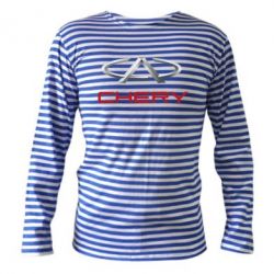 Тельняшка с длинным рукавом Chery Logo - PrintSalon