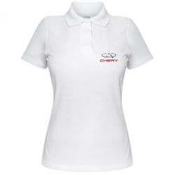 Женское поло Chery Logo - PrintSalon