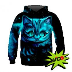 Дитяче 3D худі Cheshire Cat