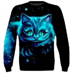 3D світшот Cheshire Cat