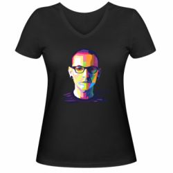 Жіноча футболка з V-подібним вирізом Chester Art - PrintSalon