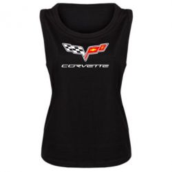 Женская майка Chevrolet Corvette - PrintSalon