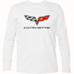 Футболка с длинным рукавом Chevrolet Corvette - PrintSalon