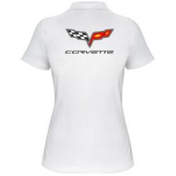 Женское поло Chevrolet Corvette - PrintSalon