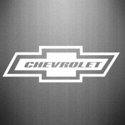 Наклейка Chevrolet Log - PrintSalon