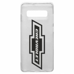 Чехол для Samsung S10+ Chevrolet Log - PrintSalon