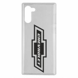 Чехол для Samsung Note 10 Chevrolet Log - PrintSalon