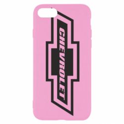 Чехол для iPhone SE 2020 Chevrolet Log - PrintSalon
