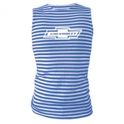 Майка-тельняшка Chevrolet Log - PrintSalon