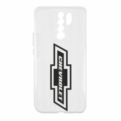 Чехол для Xiaomi Redmi 9 Chevrolet Log-PrintSalon Чехол для Xiaomi Redmi 9 Chevrolet Log