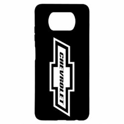 Чехол для Xiaomi Poco X3 Chevrolet Log - PrintSalon