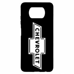 Чохол для Xiaomi Poco X3 Chevrolet Logo Small - PrintSalon