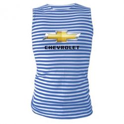 Майка-тельняшка Chevrolet Logo - PrintSalon