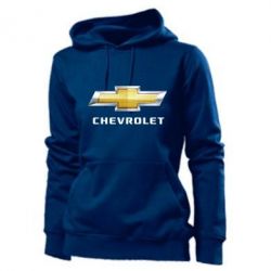 Женское худи Chevrolet Logo - PrintSalon