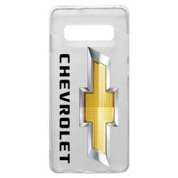 Чехол для Samsung S10+ Chevrolet Logo - PrintSalon