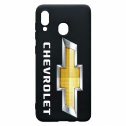 Чехол для Samsung A20 Chevrolet Logo - PrintSalon