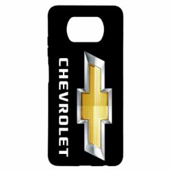 Чехол для Xiaomi Poco X3 Chevrolet Logo - PrintSalon