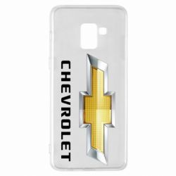 Чехол для Samsung A8+ 2018 Chevrolet Logo - PrintSalon