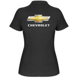 Женское поло Chevrolet Logo - PrintSalon