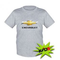 Детская футболка Chevrolet Logo