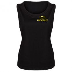 Женская майка Chevrolet Small - PrintSalon