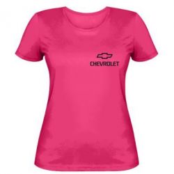 Женская футболка Chevrolet Small - PrintSalon