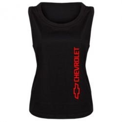 Женская майка Chevrolet  Vert - PrintSalon