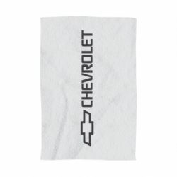 Полотенце с принтом Chevrolet  Vert - PrintSalon