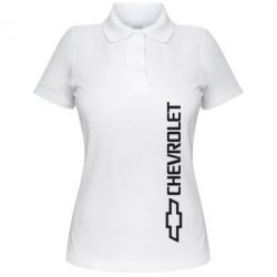 Женское поло Chevrolet  Vert - PrintSalon