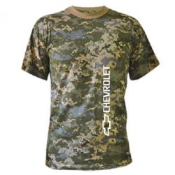 Камуфляжная футболка Chevrolet  Vert - PrintSalon