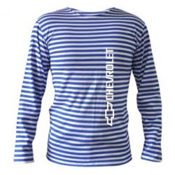 Тельняшка с длинным рукавом Chevrolet  Vert - PrintSalon