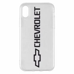 Чехол для iPhone X/Xs Chevrolet  Vert - PrintSalon