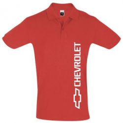 Мужское поло Chevrolet  Vert - PrintSalon