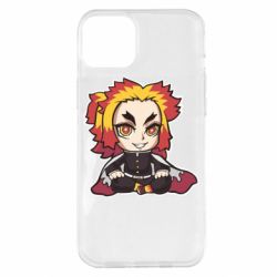 Чехол для iPhone 14 Plus Chibi Senjuro Rengoku - PrintSalon