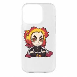 Чехол для iPhone 14 Pro Chibi Senjuro Rengoku - PrintSalon
