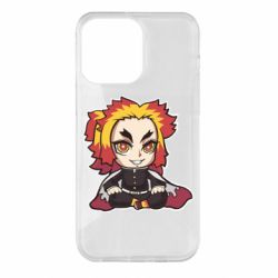 Чехол для iPhone 14 Pro Max Chibi Senjuro Rengoku - PrintSalon