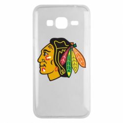 Чехол для Samsung J3 2016 Chicago Black Hawks - PrintSalon