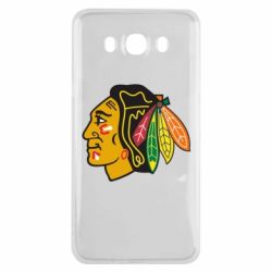 Чехол для Samsung J7 2016 Chicago Black Hawks - PrintSalon