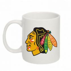 Чашка 320ml Chicago Black Hawks-PrintSalon Чашка 320ml Chicago Black Hawks
