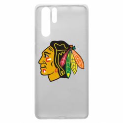Чехол для Huawei P30 Pro Chicago Black Hawks - PrintSalon
