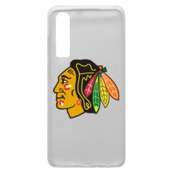 Чехол для Huawei P30 Chicago Black Hawks - PrintSalon