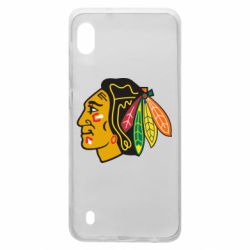 Чехол для Samsung A10 Chicago Black Hawks - PrintSalon