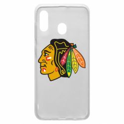 Чехол для Samsung A30 Chicago Black Hawks